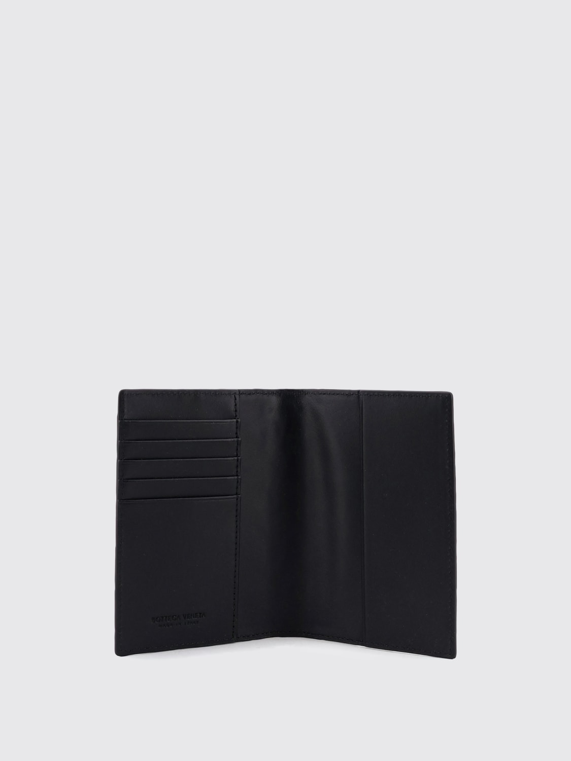 BOTTEGA VENETA WALLET: Cover for men men Bottega Veneta, Black - Img 2