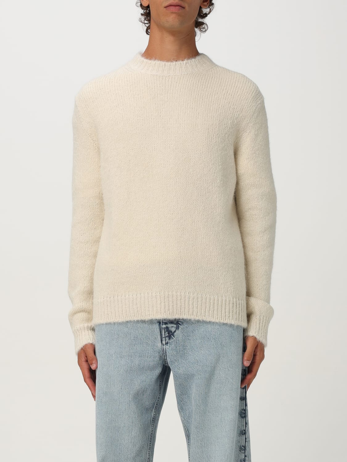 JIL SANDER SWEATER: Sweatshirt men Jil Sander, White - Img 1