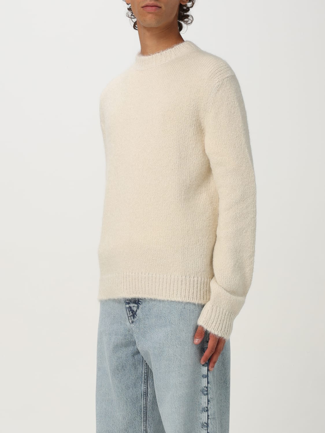 JIL SANDER SWEATER: Sweatshirt men Jil Sander, White - Img 4