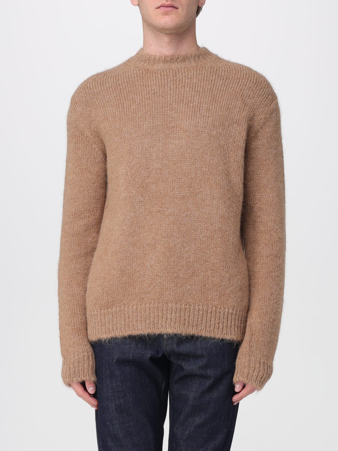 JIL SANDER PULLOVER: Sweatshirt herren Jil Sander, Beige - Img 1