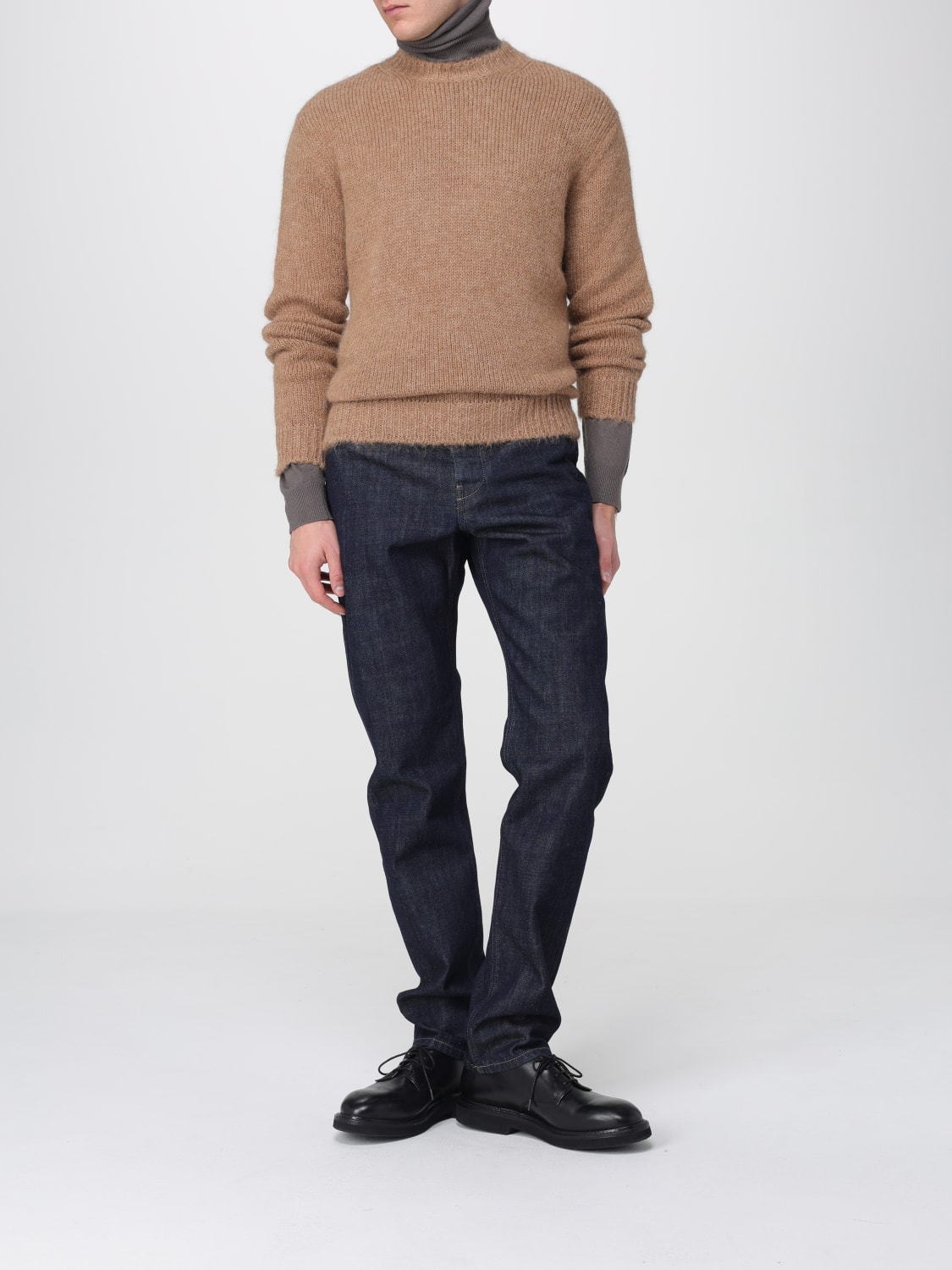 JIL SANDER PULLOVER: Sweatshirt herren Jil Sander, Beige - Img 2