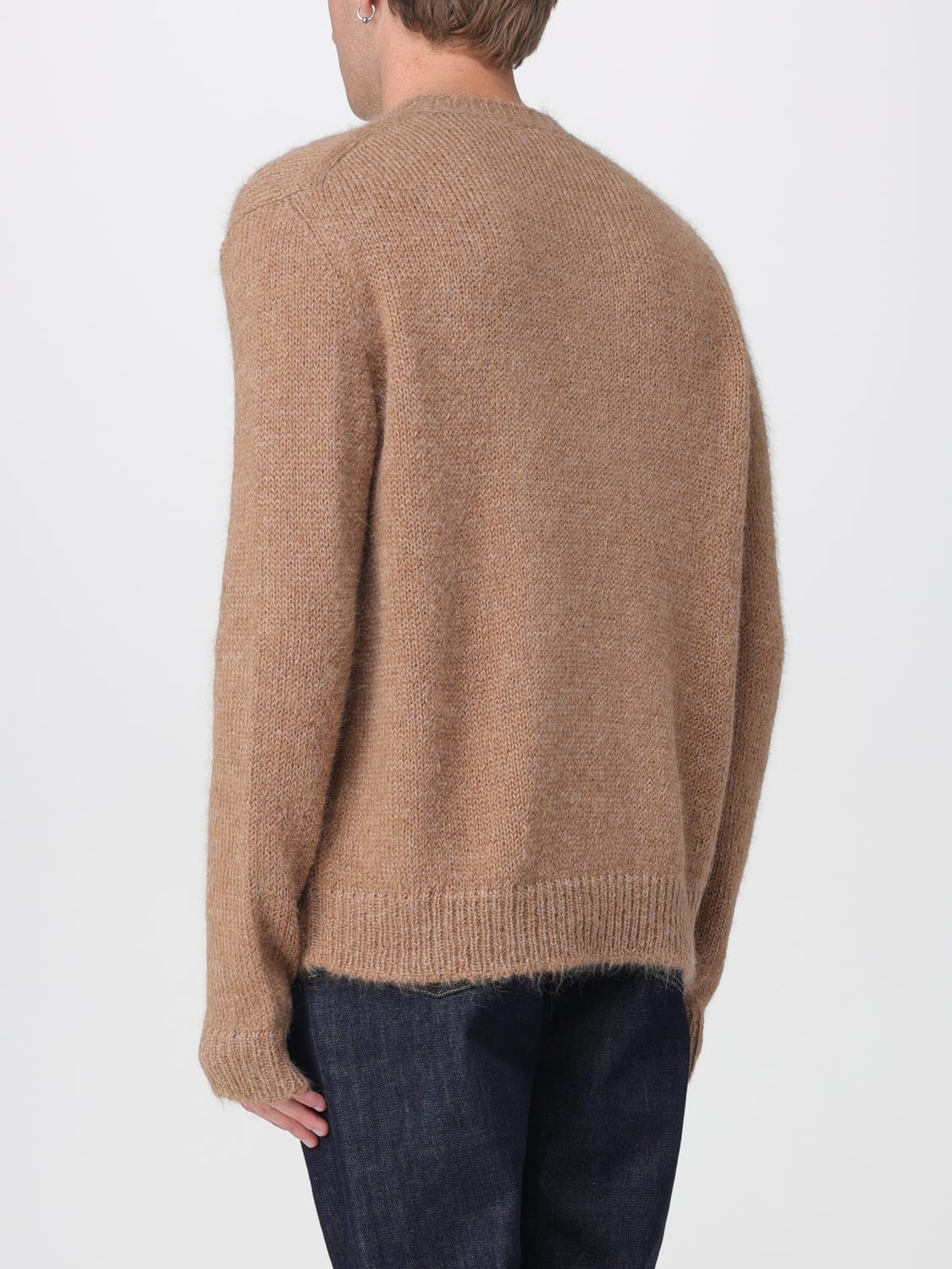 JIL SANDER PULLOVER: Sweatshirt herren Jil Sander, Beige - Img 3