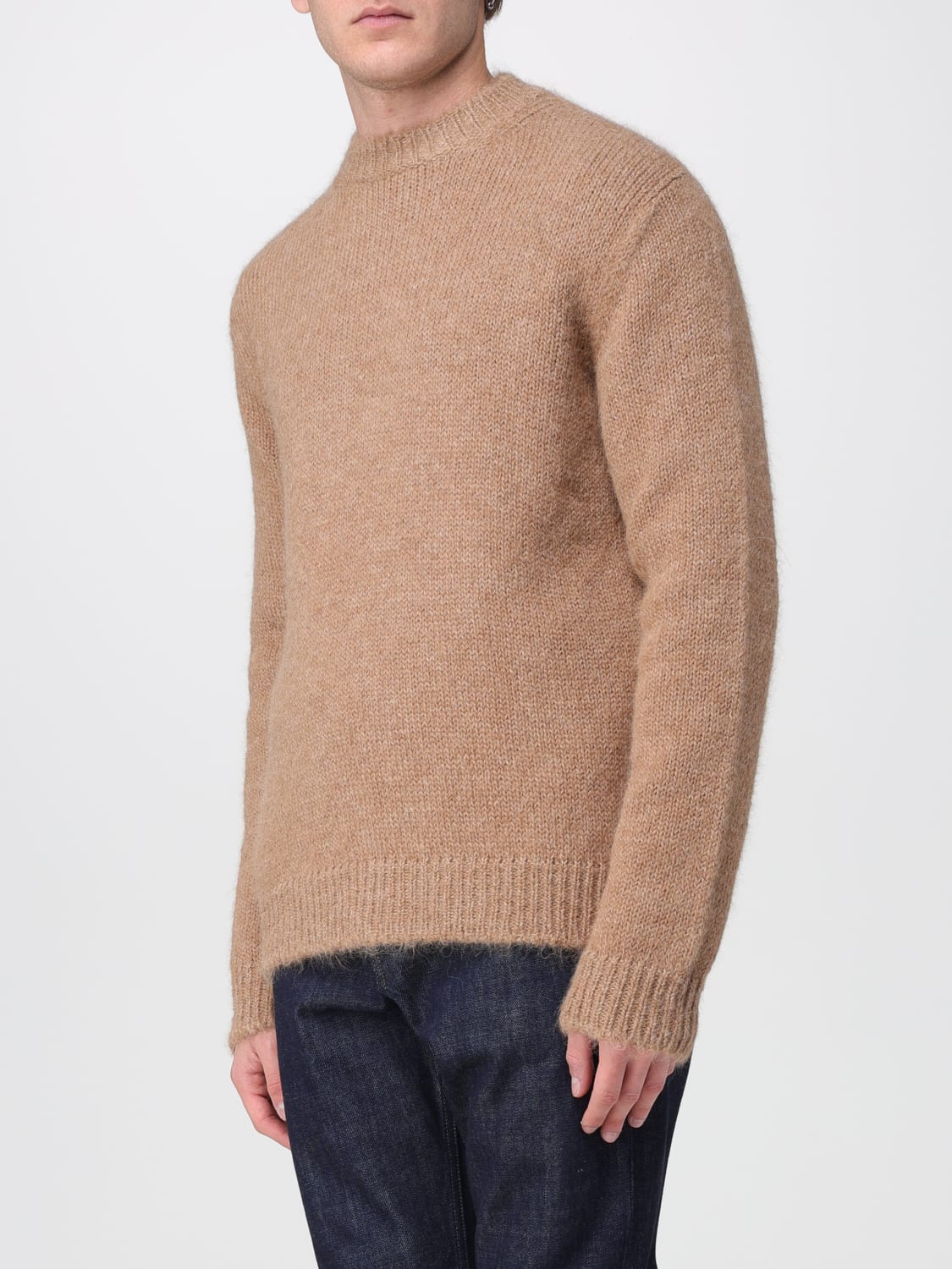 JIL SANDER PULLOVER: Sweatshirt herren Jil Sander, Beige - Img 4