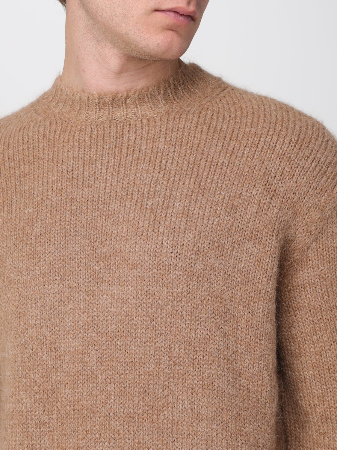 JIL SANDER PULLOVER: Sweatshirt herren Jil Sander, Beige - Img 5