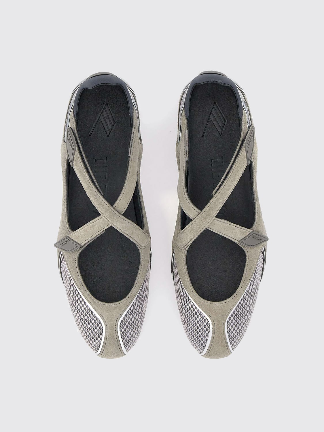 THE ATTICO BALLET FLAT: Ballet flats woman The Attico, Grey - Img 4
