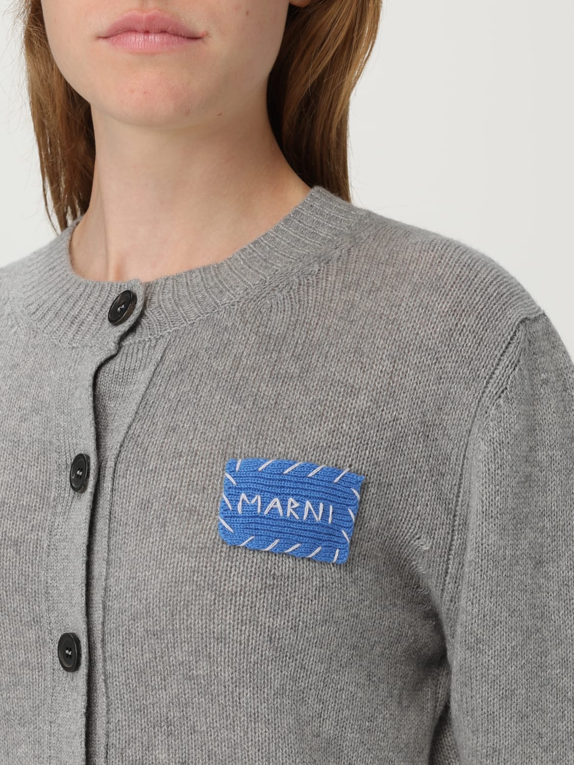 MARNI PULL: Pull femme Marni, Gris - Img 5