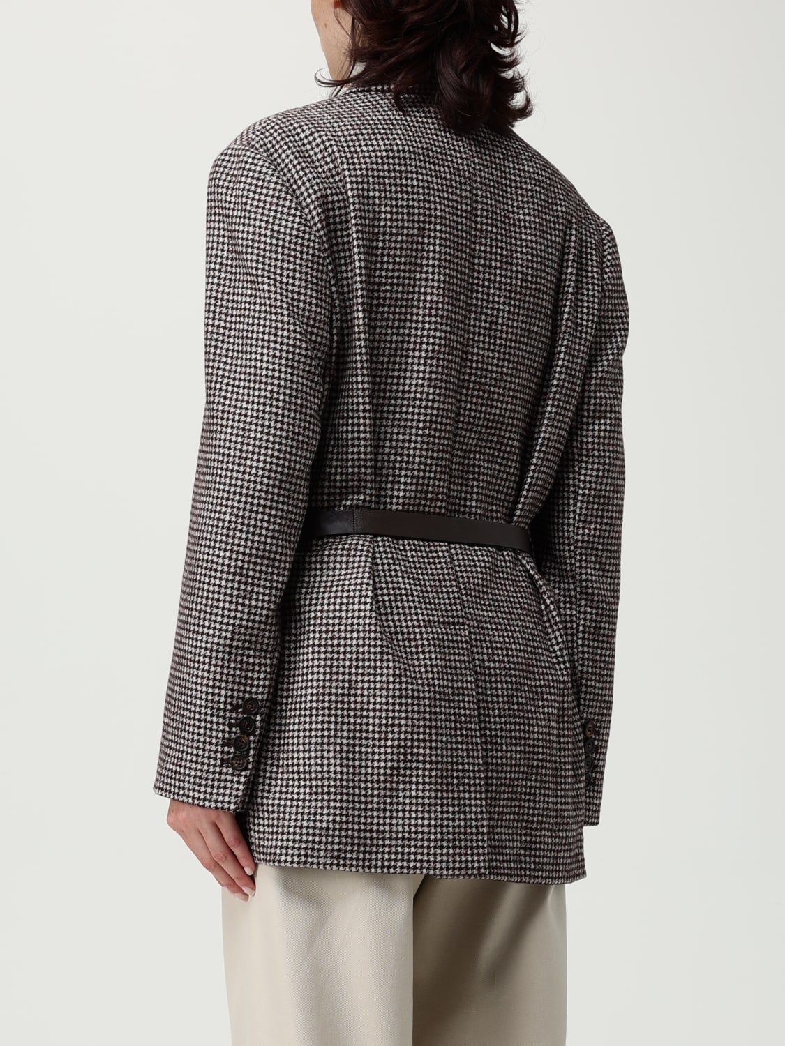 BRUNELLO CUCINELLI JACKET: Blazer woman Brunello Cucinelli, Beige - Img 3