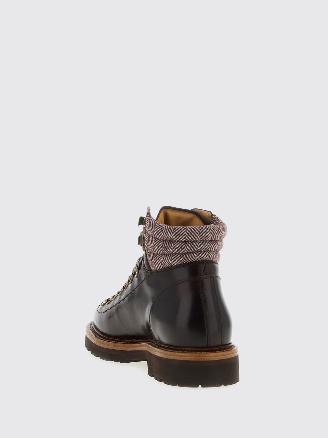 BRUNELLO CUCINELLI BOOT: Shoes men Brunello Cucinelli, Brown - Img 3