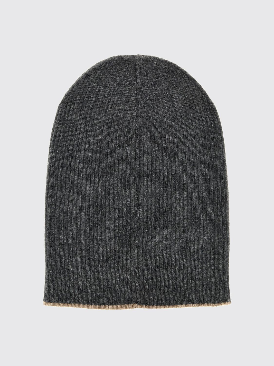 BRUNELLO CUCINELLI HUT: Hut herren Brunello Cucinelli, Grau - Img 2