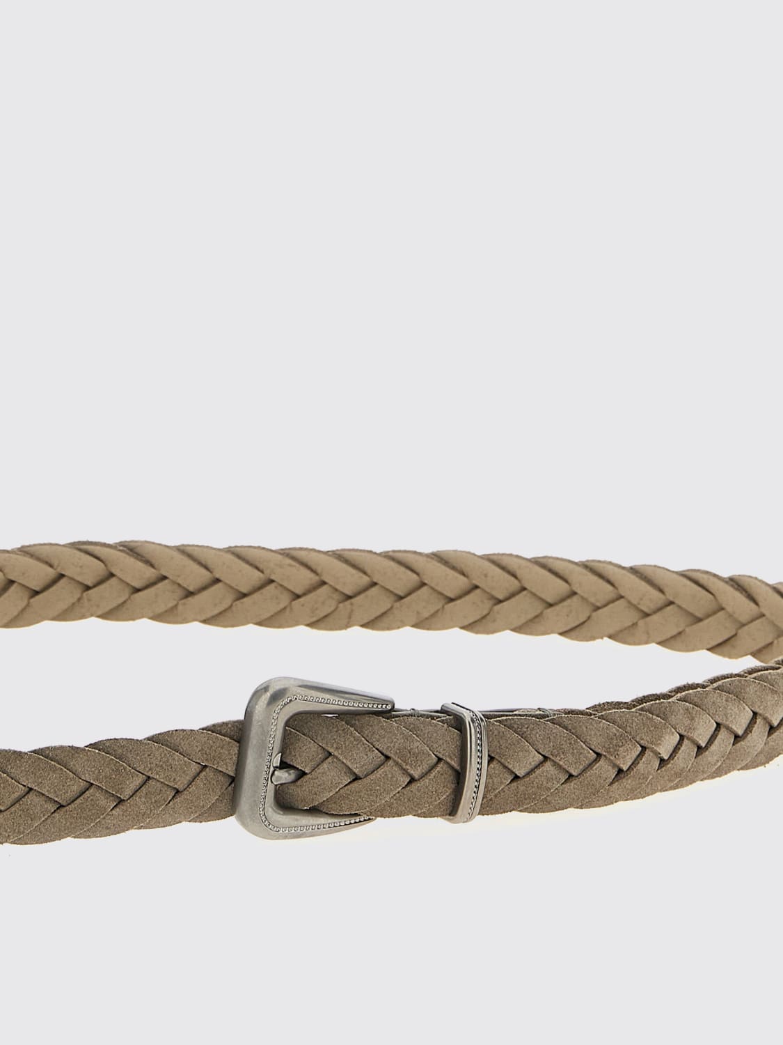 BRUNELLO CUCINELLI BELT: Belt woman Brunello Cucinelli, Grey - Img 3