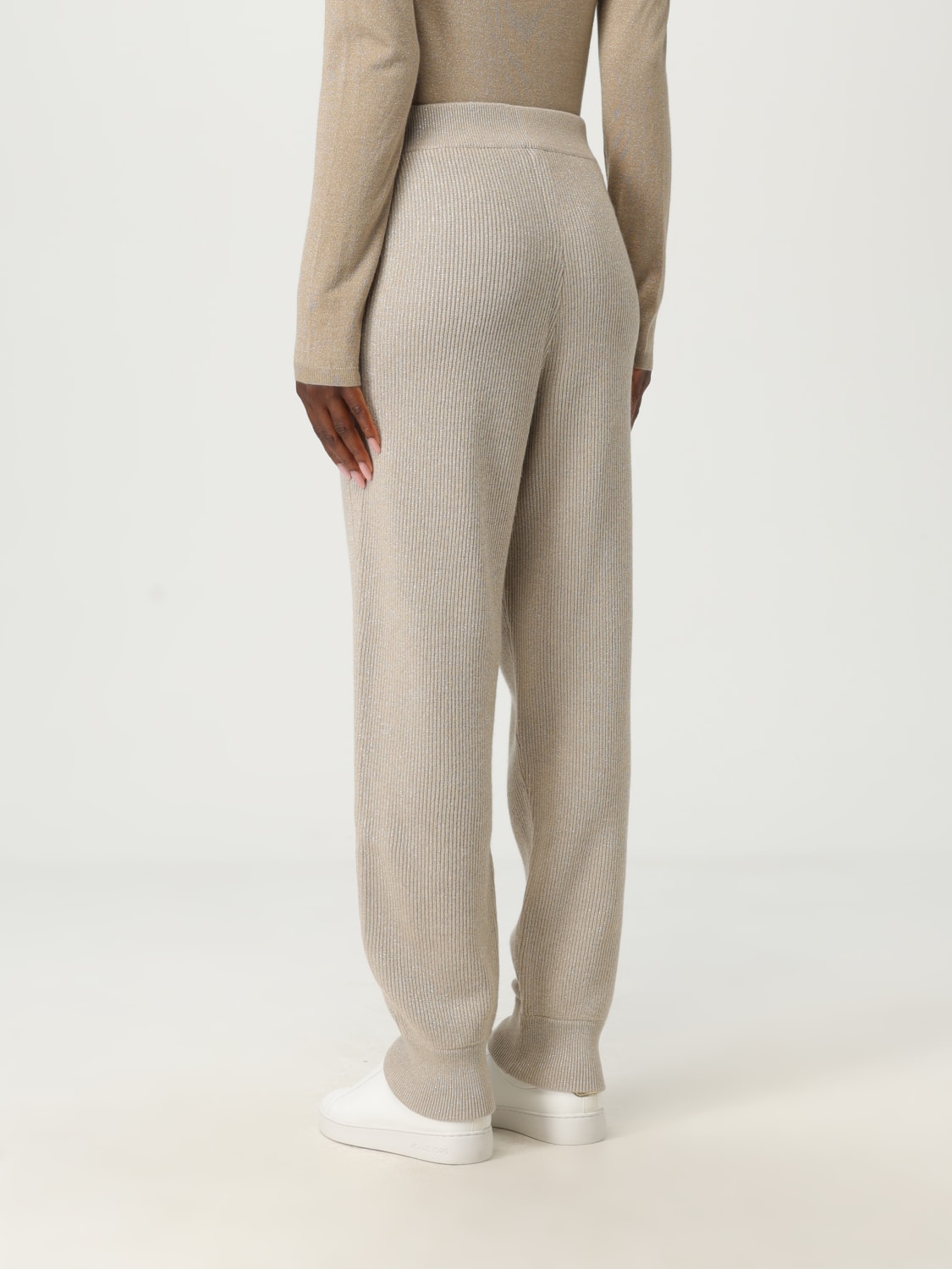 BRUNELLO CUCINELLI PANTALON: Pantalon femme Brunello Cucinelli, Or - Img 3