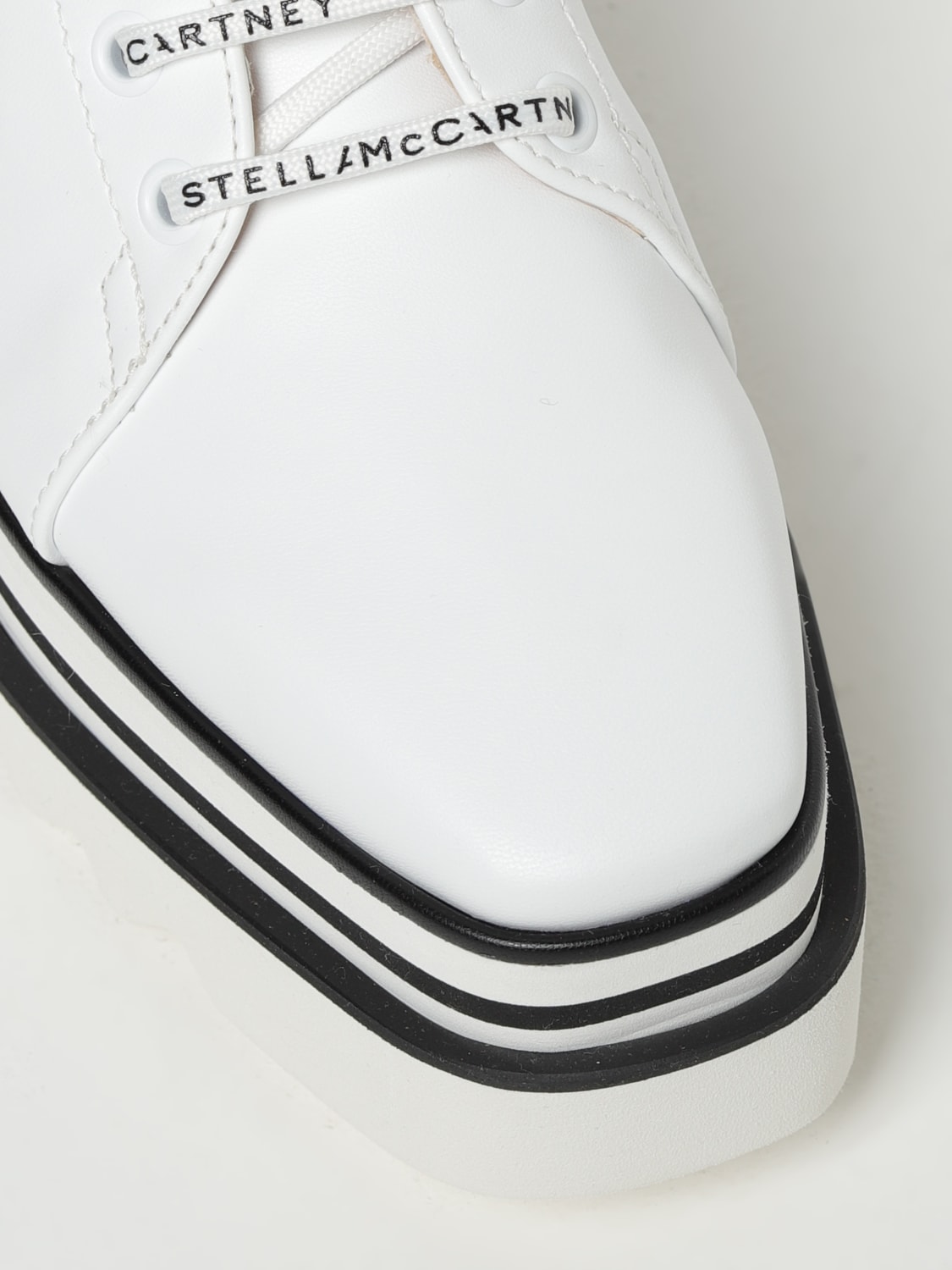 STELLA MCCARTNEY DERBIES: Chaussures femme Stella McCartney, Blanc - Img 4