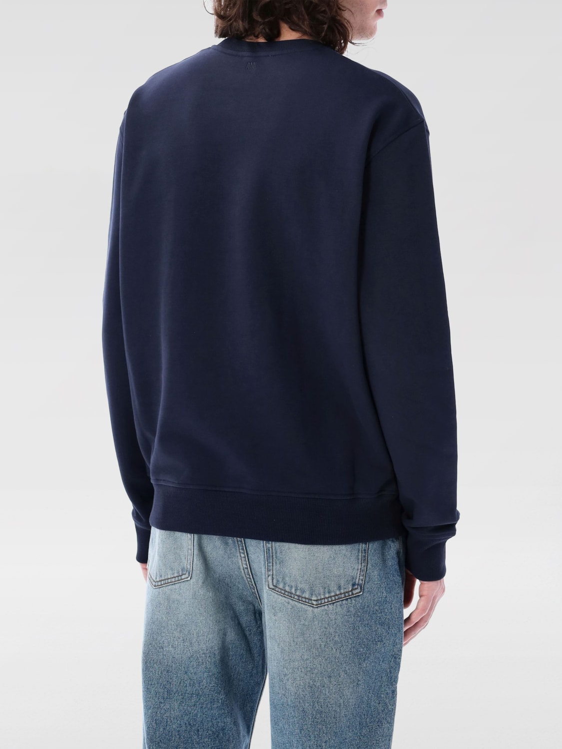 AMI PARIS SWEATSHIRT: Sweater woman Ami Paris, Blue - Img 2