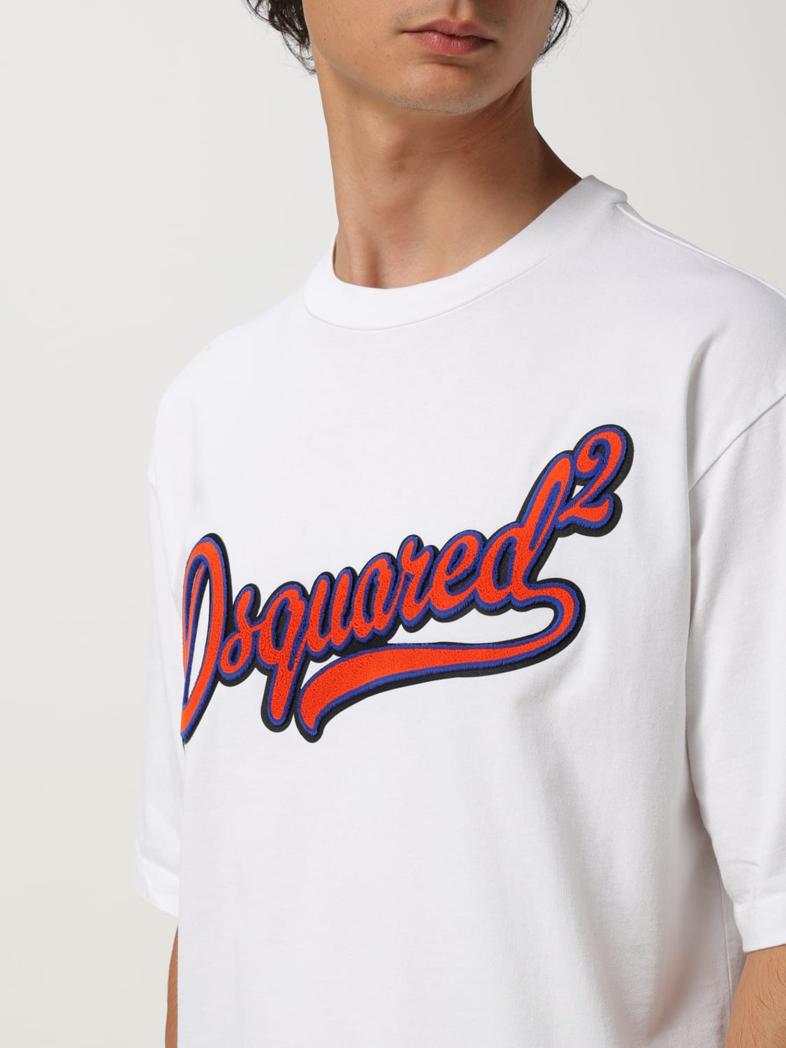 DSQUARED2 T-SHIRT: T-shirt homme Dsquared2, Blanc - Img 3