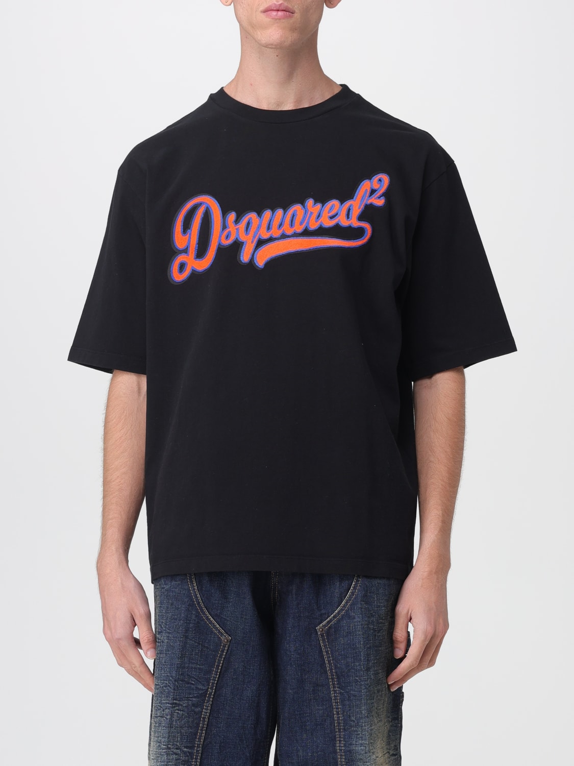 DSQUARED2 T-SHIRT: T-shirt homme Dsquared2, Noir - Img 1