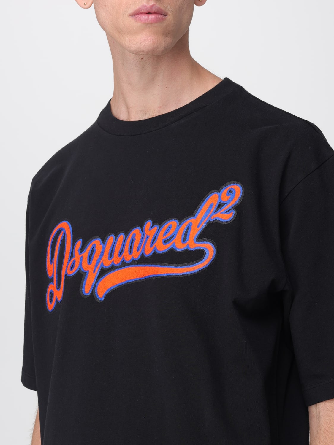 DSQUARED2 T-SHIRT: T-shirt homme Dsquared2, Noir - Img 4