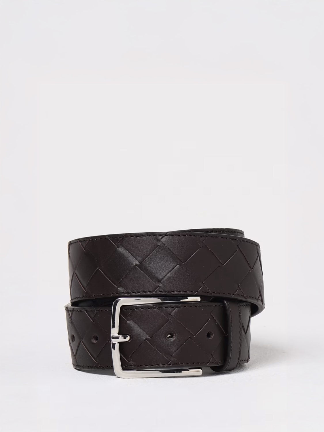 BOTTEGA VENETA BELT: Belt men Bottega Veneta, Brown - Img 1