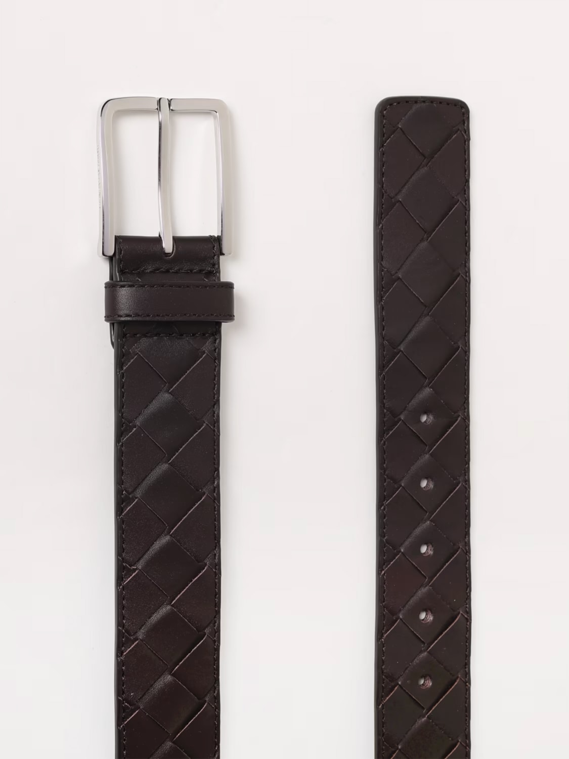 BOTTEGA VENETA BELT: Belt men Bottega Veneta, Brown - Img 2
