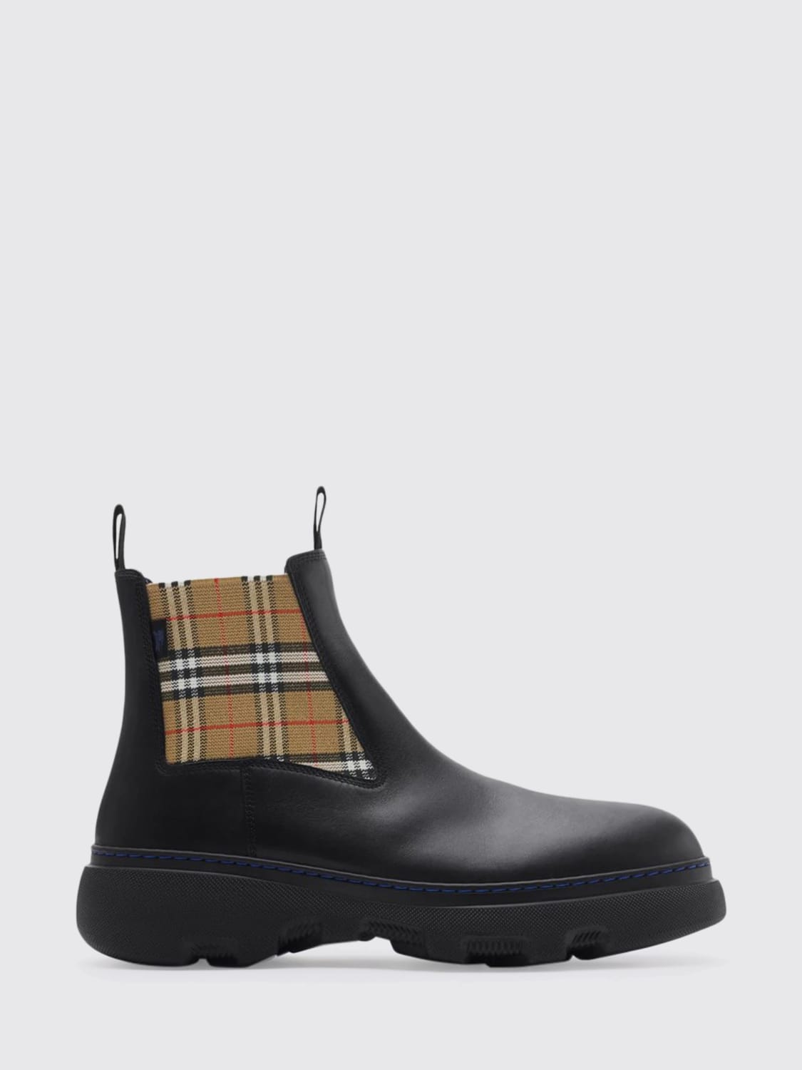 BURBERRY STIEFELETTEN: Schuhe herren Burberry, Schwarz - Img 1