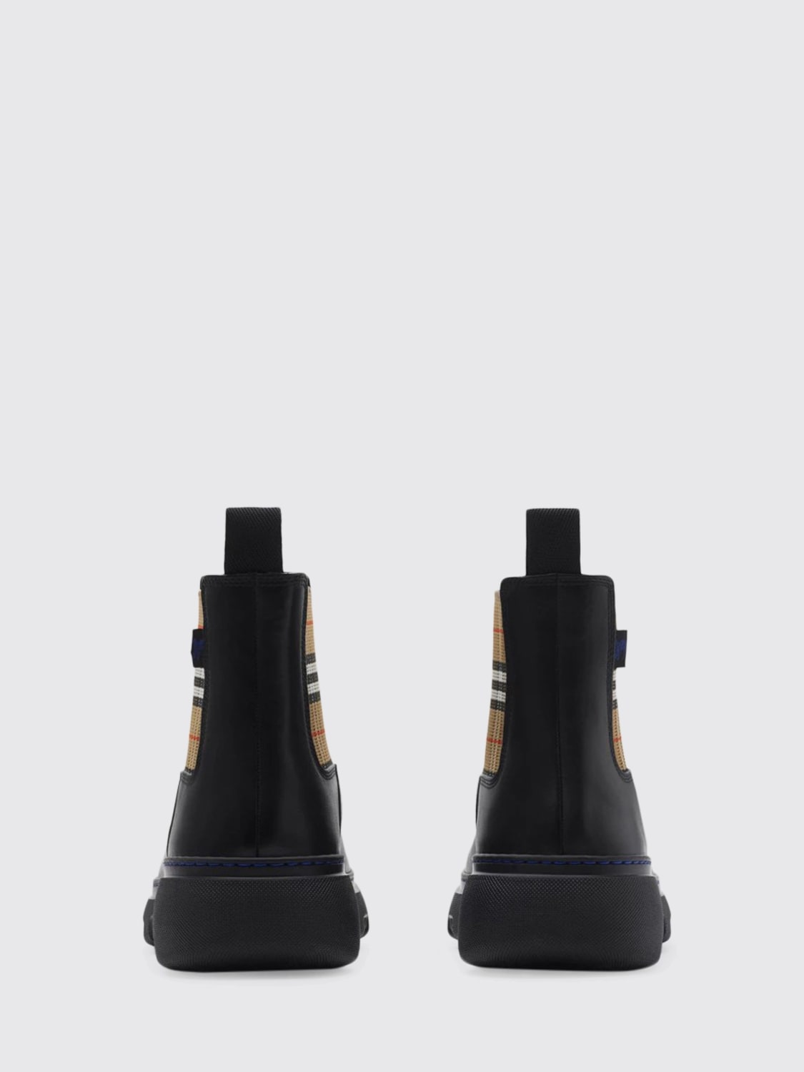 BURBERRY STIEFELETTEN: Schuhe herren Burberry, Schwarz - Img 3