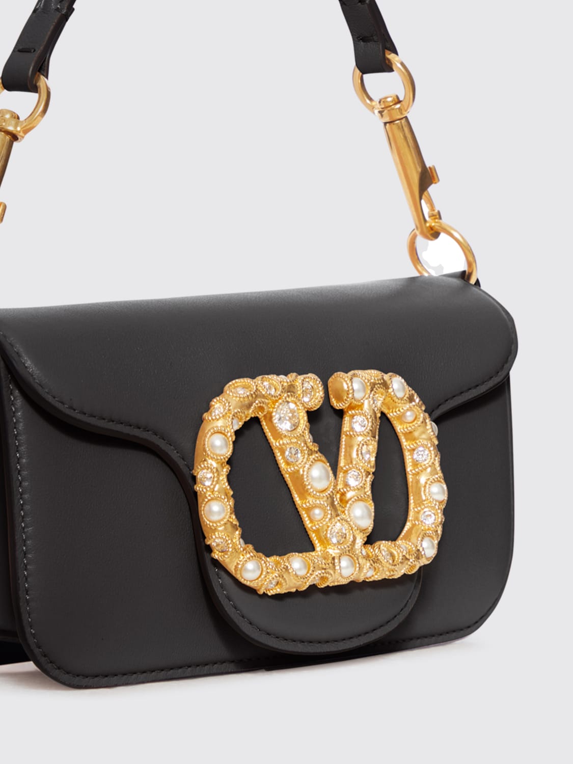 VALENTINO GARAVANI MINI BAG: Shoulder bag woman Valentino Garavani, Black - Img 3
