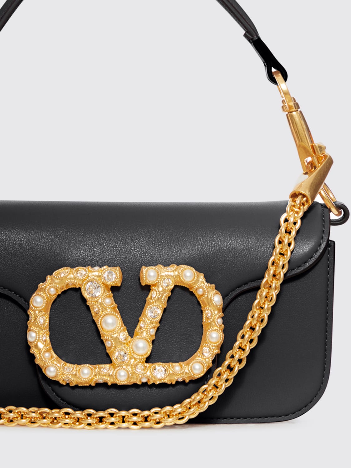 VALENTINO GARAVANI MINI BAG: Shoulder bag woman Valentino Garavani, Black - Img 4