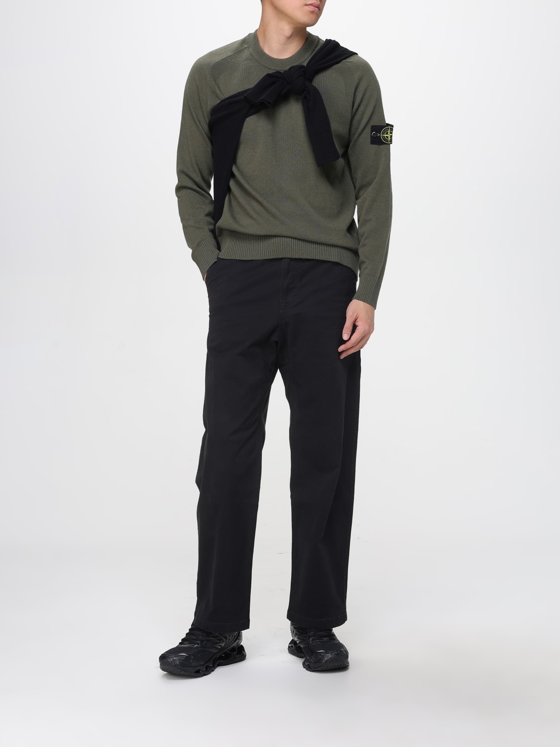 STONE ISLAND PULLOVER: Pullover herren Stone Island, Grün - Img 2