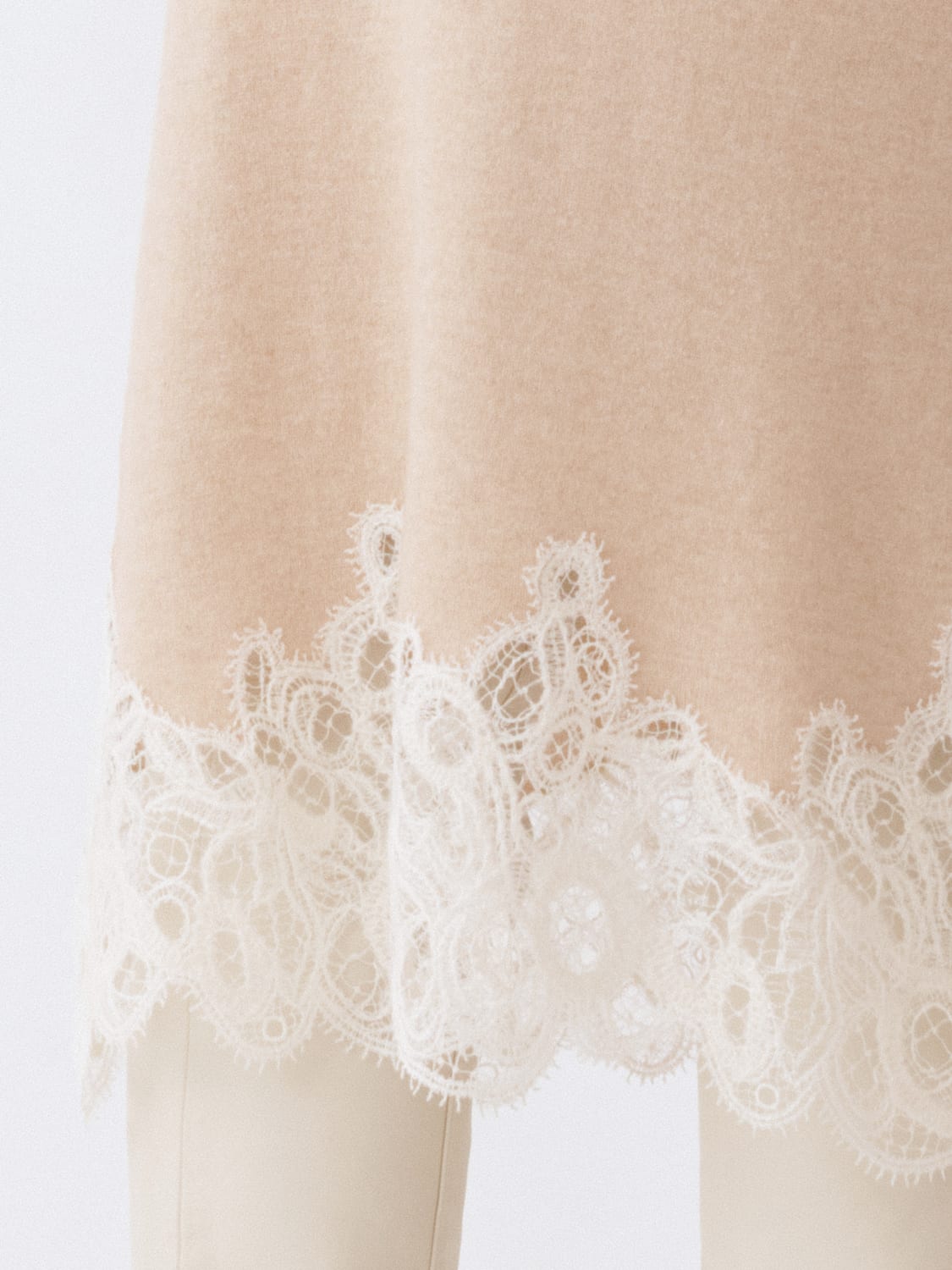 FABIANA FILIPPI 半身裙: 半身裙 女士 Fabiana Filippi, 亚麻色 - Img 4