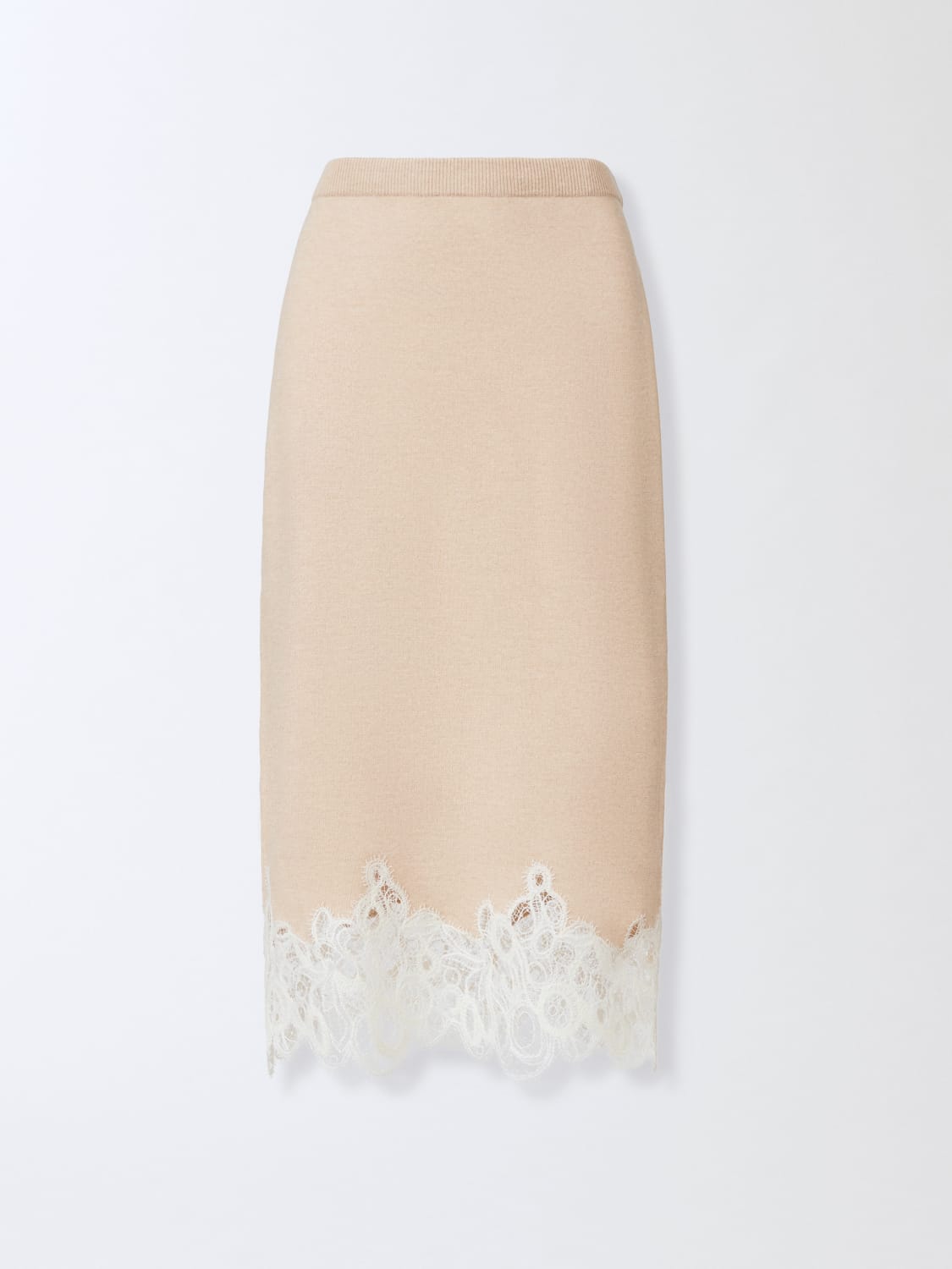 FABIANA FILIPPI 半身裙: 半身裙 女士 Fabiana Filippi, 亚麻色 - Img 5