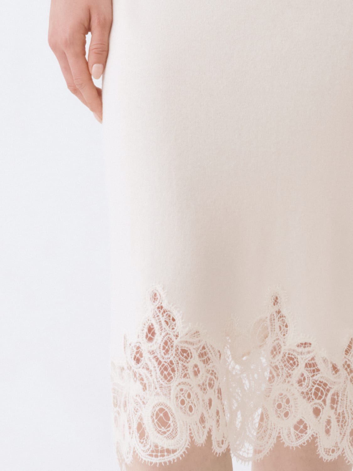 FABIANA FILIPPI SKIRT: Skirt woman Fabiana Filippi, Natural - Img 4