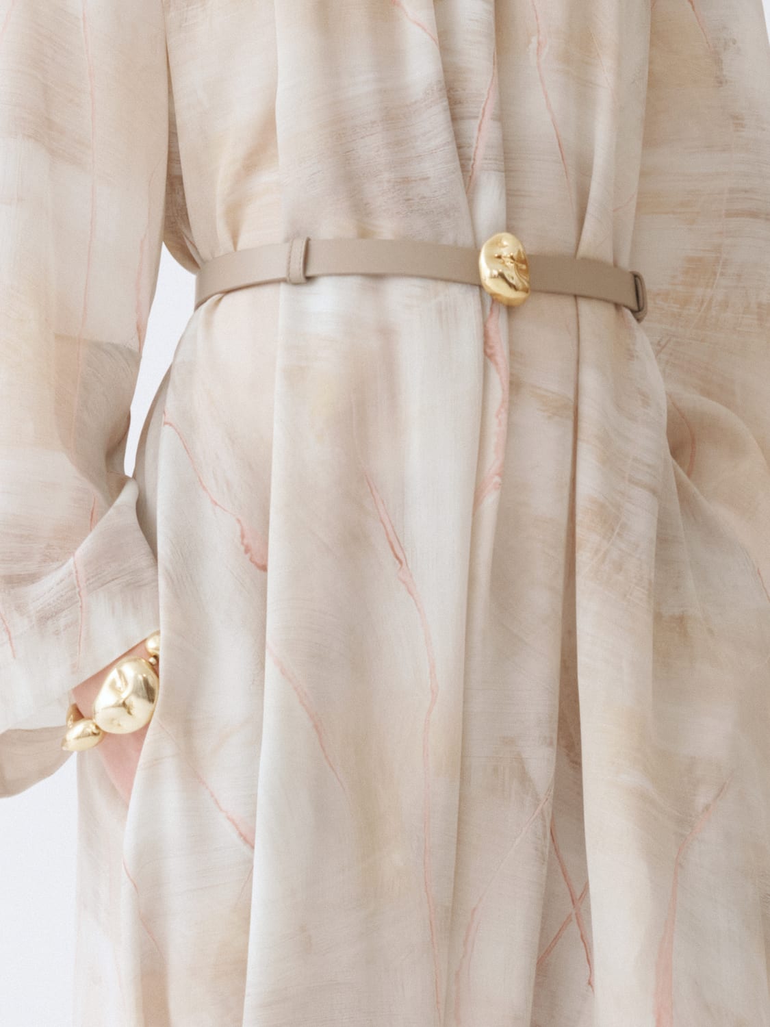 FABIANA FILIPPI BELT: Belt woman Fabiana Filippi, Beige - Img 2