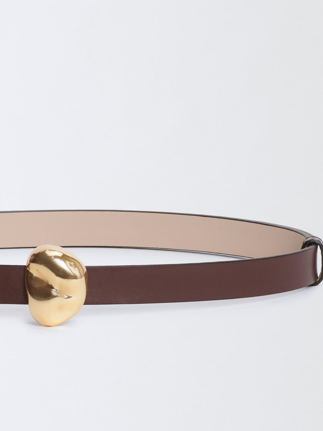 FABIANA FILIPPI CINTURÓN: Cinturón mujer Fabiana Filippi, Ébano - Img 3