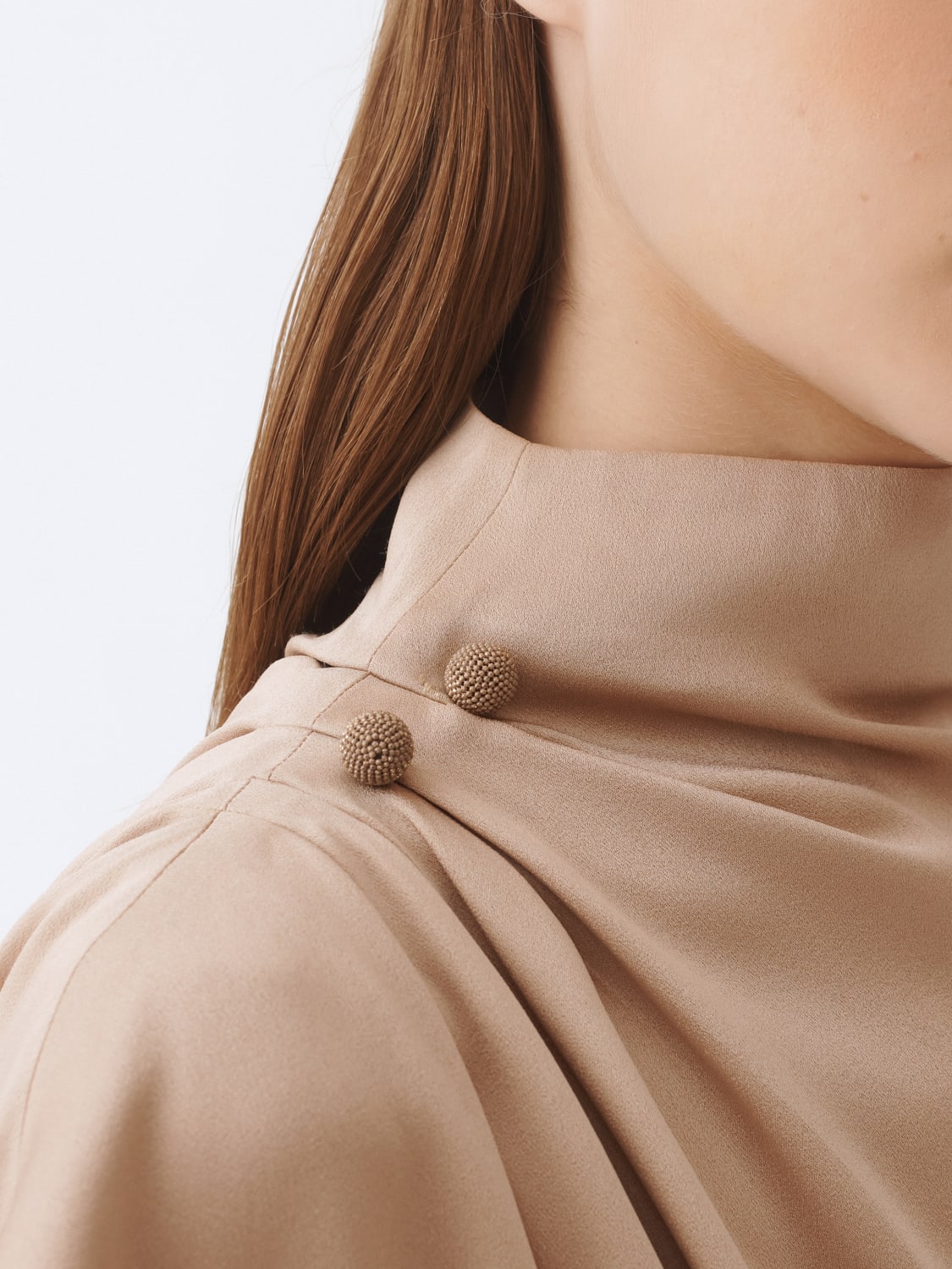 FABIANA FILIPPI TOP: Top femme Fabiana Filippi, Beige - Img 4