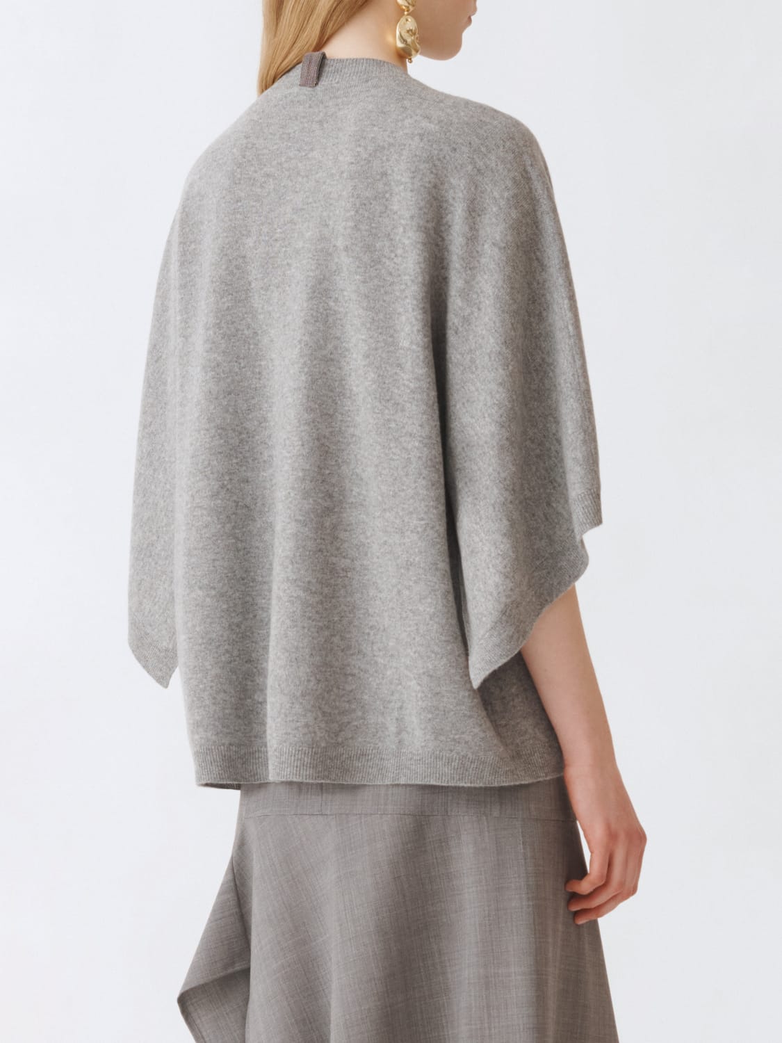 FABIANA FILIPPI PULLOVER: Pullover damen Fabiana Filippi, Grau - Img 3