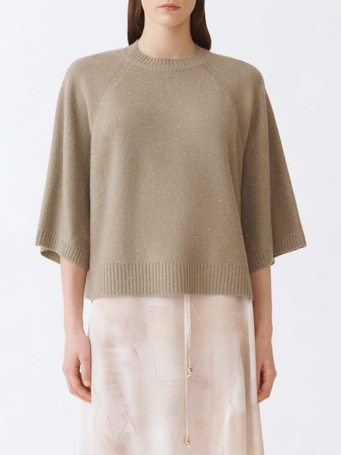 FABIANA FILIPPI PULLOVER: Pullover damen Fabiana Filippi, Olive - Img 1