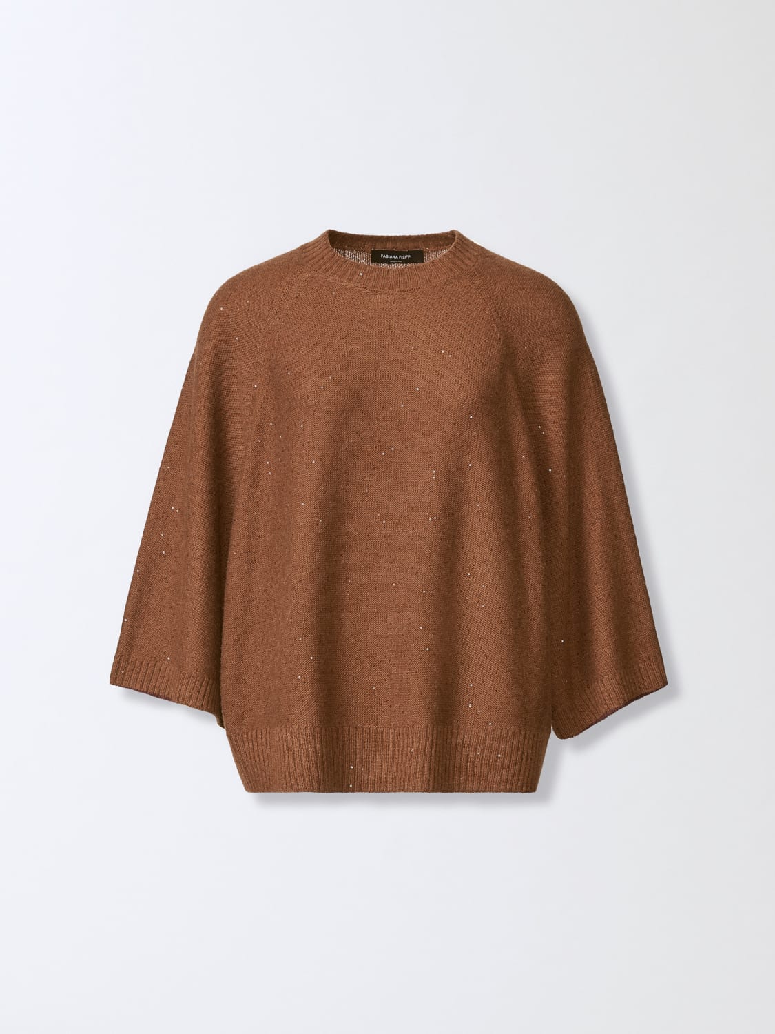 FABIANA FILIPPI PULLOVER: Pullover damen Fabiana Filippi, Mahagoni - Img 5