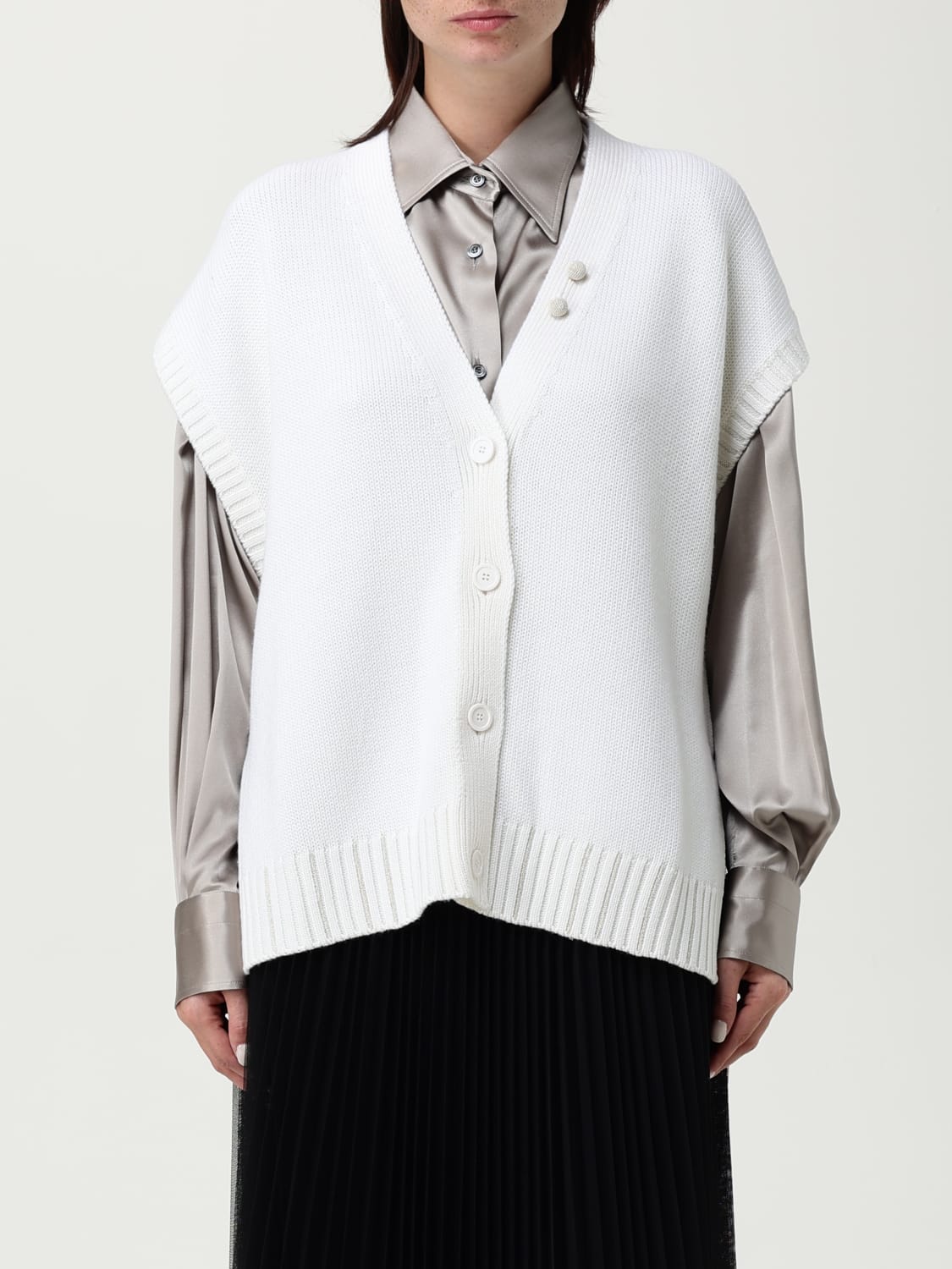 FABIANA FILIPPI WESTE: Pullover damen Fabiana Filippi, Rope - Img 1