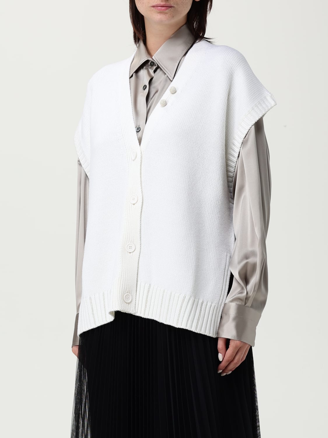 FABIANA FILIPPI WESTE: Pullover damen Fabiana Filippi, Rope - Img 3