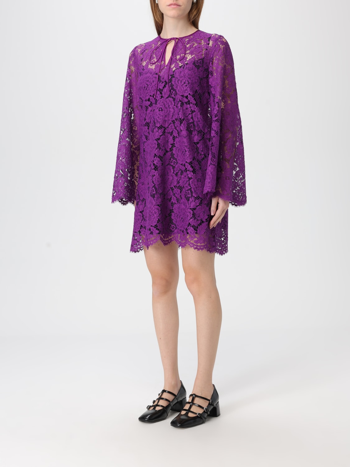 DOLCE & GABBANA DRESS: Dress woman Dolce & Gabbana, Violet - Img 3