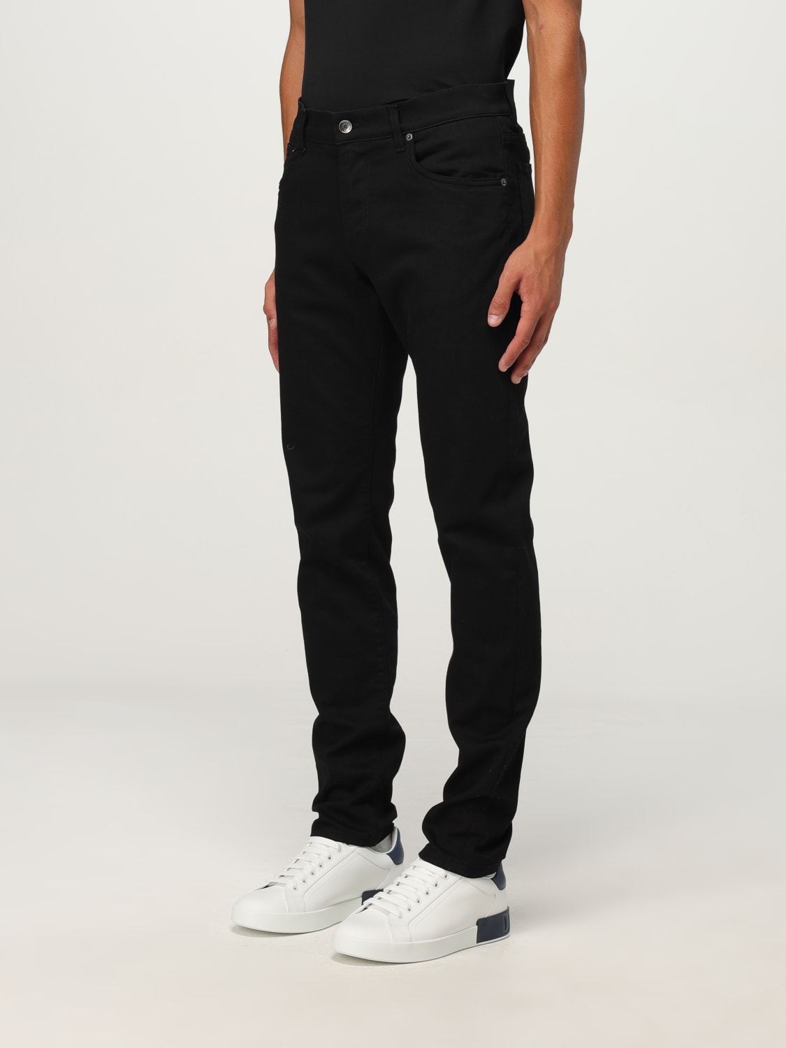 DOLCE & GABBANA JEANS: Jeans men Dolce & Gabbana, Black - Img 4