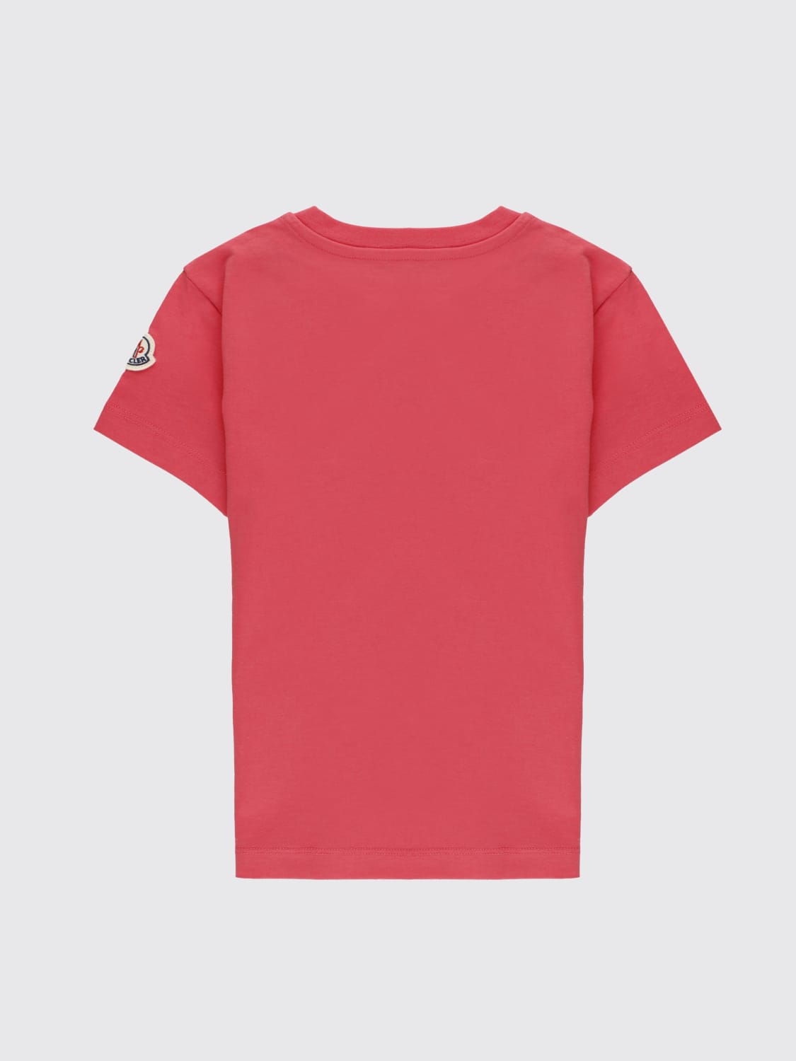 MONCLER CAMISETA: Camisetas niños Moncler, Fucsia - Img 2