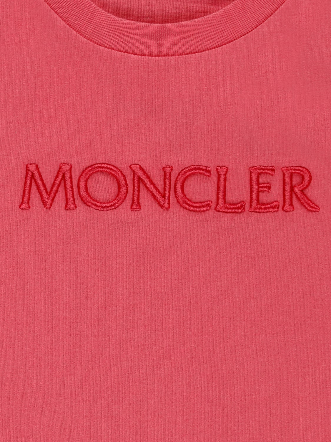 MONCLER CAMISETA: Camisetas niños Moncler, Fucsia - Img 3