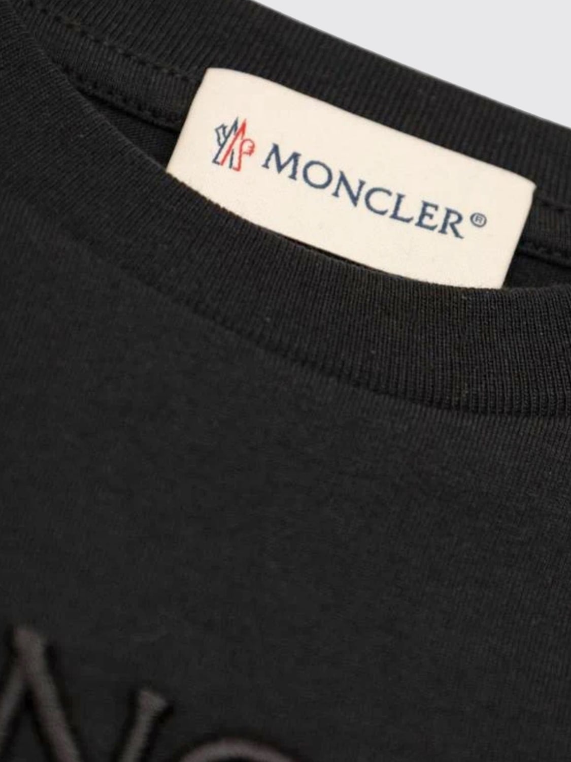 MONCLER T-SHIRT: T-shirt kids Moncler, Navy - Img 3