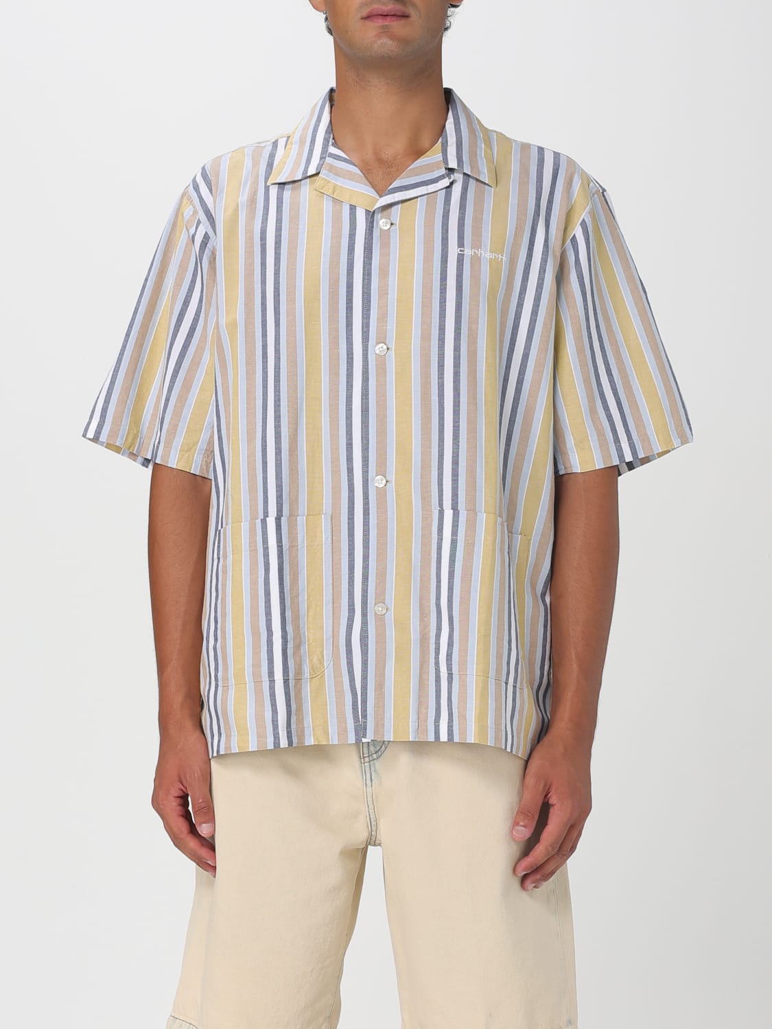 CARHARTT WIP SHIRT: Shirt men Carhartt Wip, Yellow - Img 1