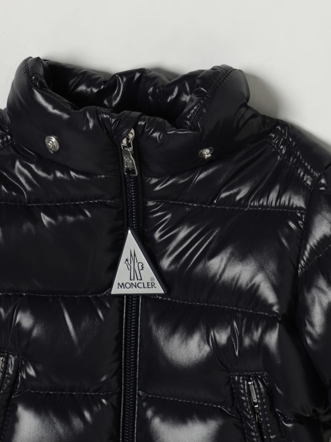 MONCLER VESTE: Veste enfant Moncler, Bleu - Img 3