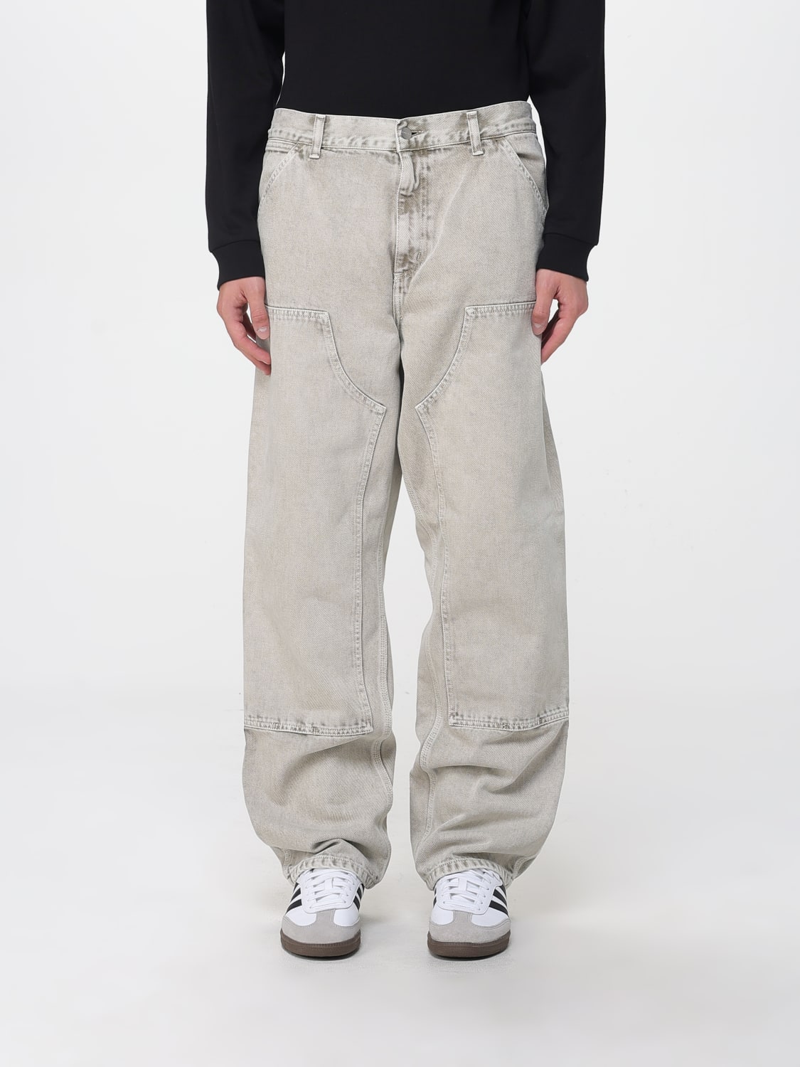 CARHARTT WIP JEANS: Pants men Carhartt Wip, Natural - Img 1