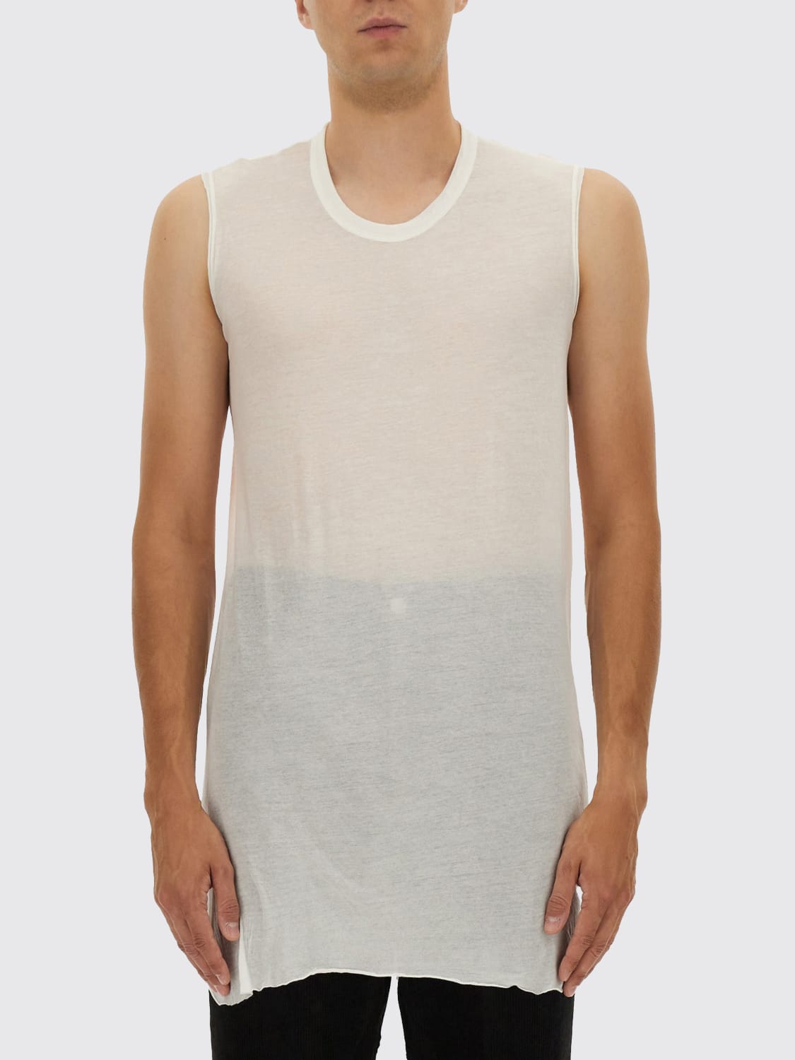 RICK OWENS T-SHIRT: T-shirt men Rick Owens, White - Img 1