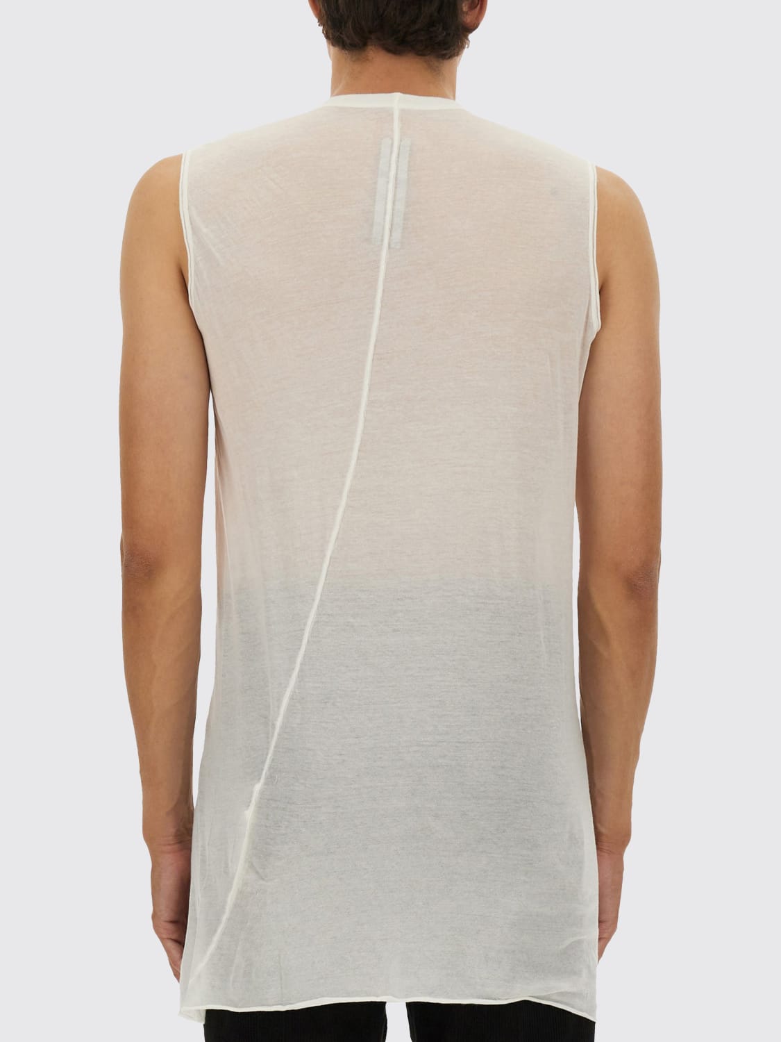 RICK OWENS T-SHIRT: T-shirt men Rick Owens, White - Img 3
