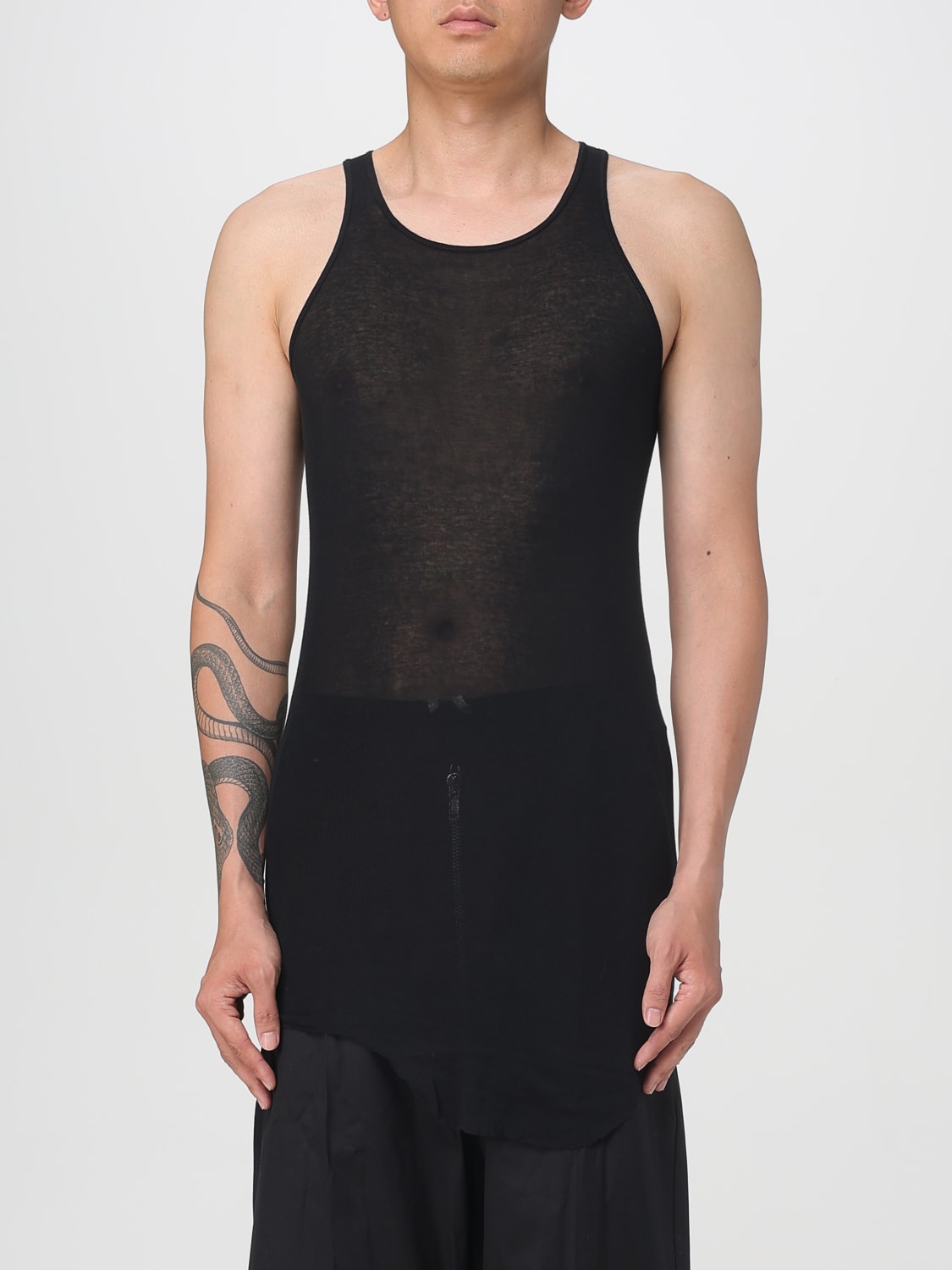 RICK OWENS T-SHIRT: Pullover herren Rick Owens, Schwarz - Img 1