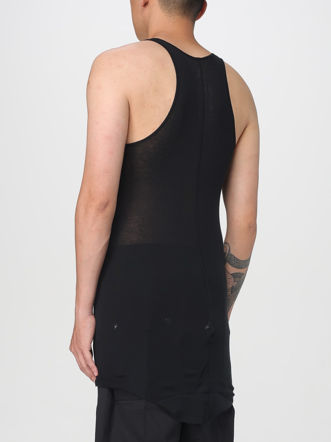 RICK OWENS T-SHIRT: Pullover herren Rick Owens, Schwarz - Img 3